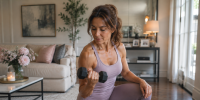 Упражнение у стены: как подтянуть живот и укрепить ноги после 50 лет